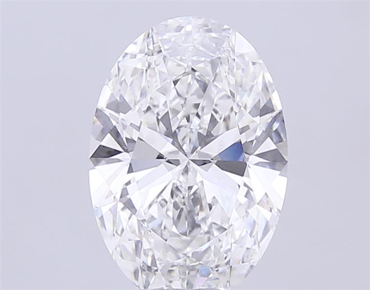 6.11 ct. oval Lab Grown Diamond front image