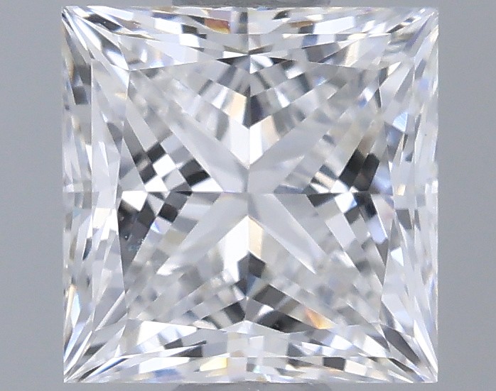 0.88 ct. princess Lab Grown Diamond front image