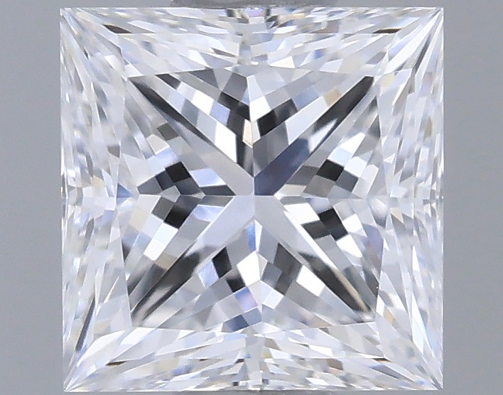 0.73 ct. princess Lab Grown Diamond front image