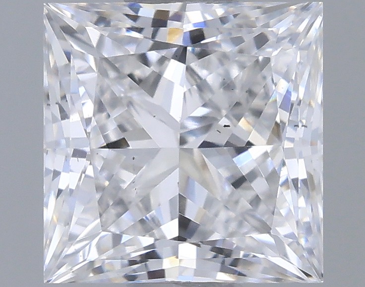 0.83 ct. princess Lab Grown Diamond front image