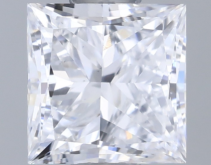 0.69 ct. princess Lab Grown Diamond front image