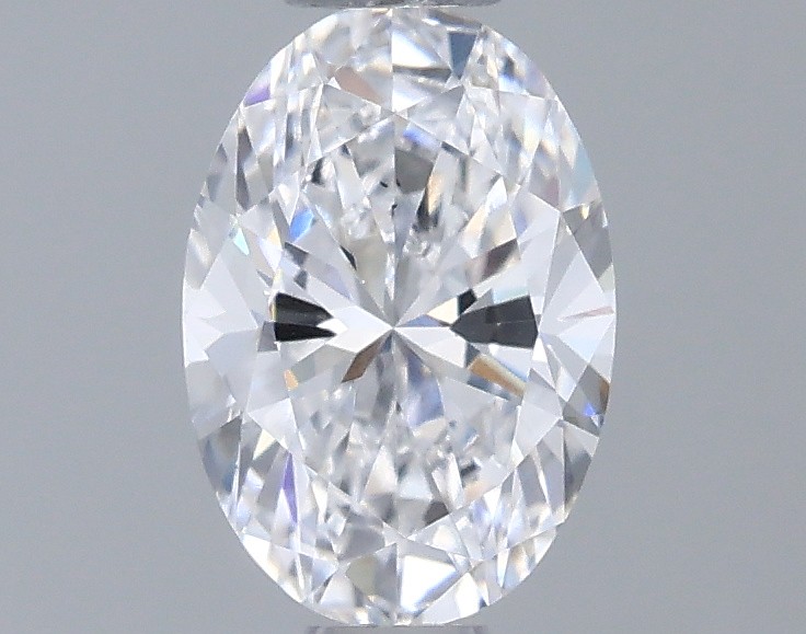 0.70 ct. oval Lab Grown Diamond front image