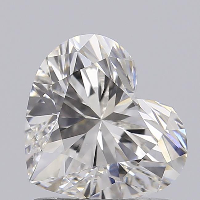 0.98 ct. heart Lab Grown Diamond front image