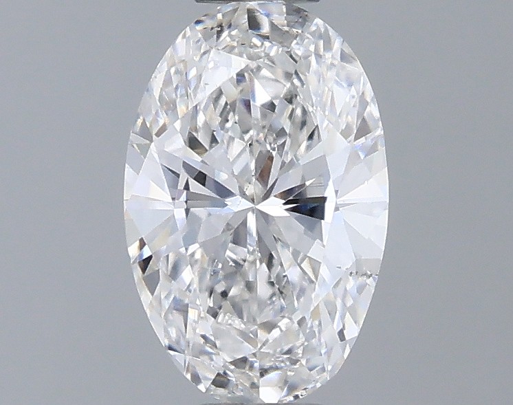 0.50 ct. oval Lab Grown Diamond front image