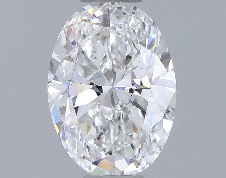 0.50 ct. oval Lab Grown Diamond front image