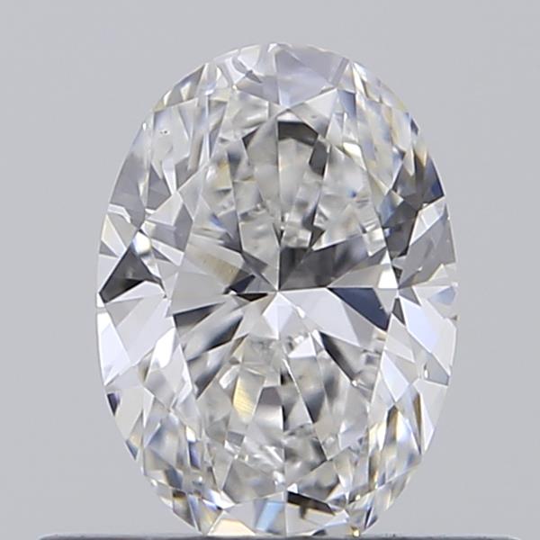 0.50 ct. oval Lab Grown Diamond front image