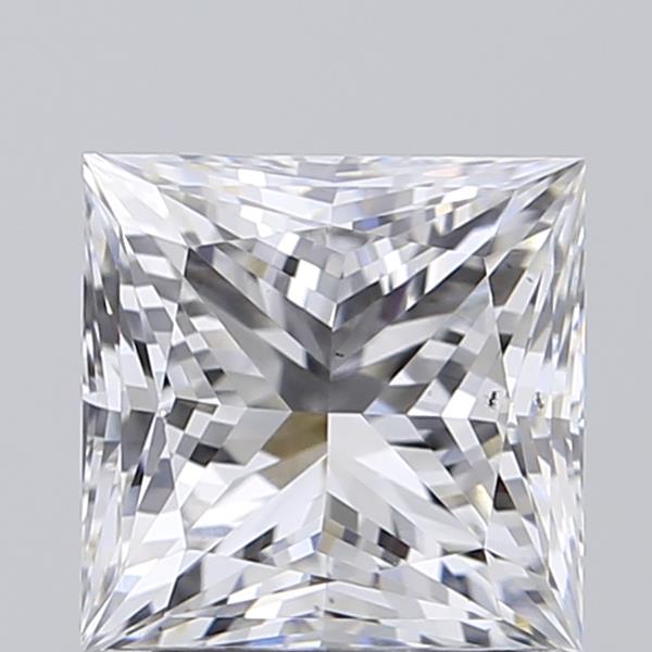 0.90 ct. princess Lab Grown Diamond front image