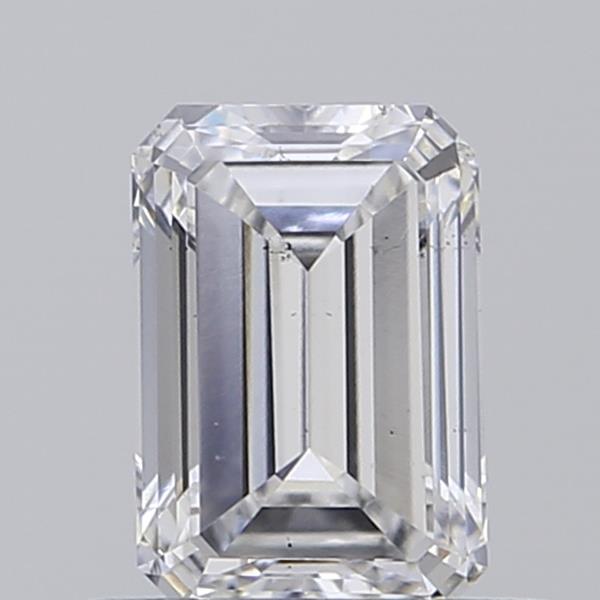 0.51 ct. emerald Lab Grown Diamond front image
