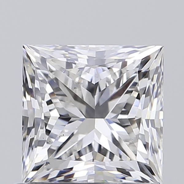 0.80 ct. princess Lab Grown Diamond front image