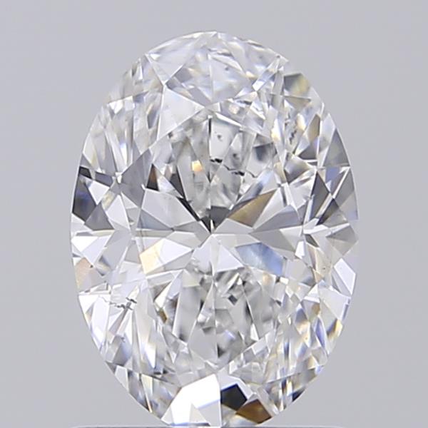 0.97 ct. oval Lab Grown Diamond front image