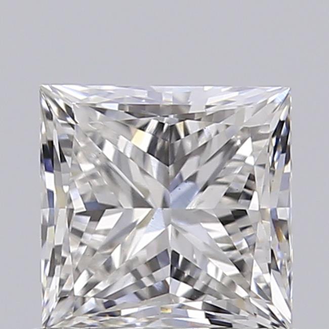 0.77 ct. princess Lab Grown Diamond front image