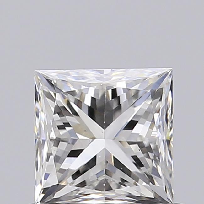 0.63 ct. princess Lab Grown Diamond front image