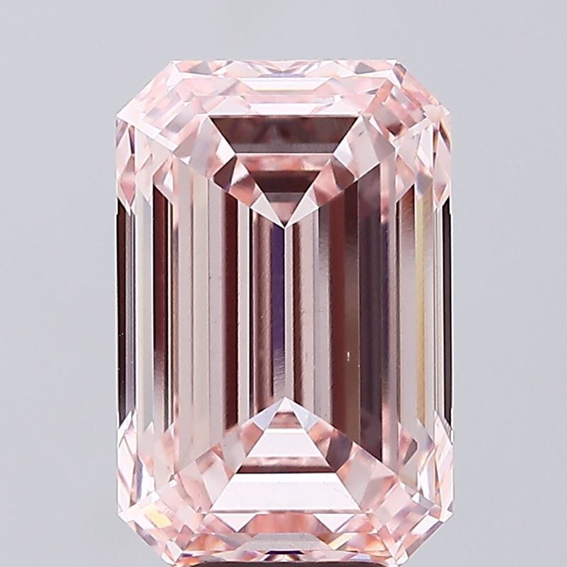 8.01 ct. emerald Lab Grown Diamond front image