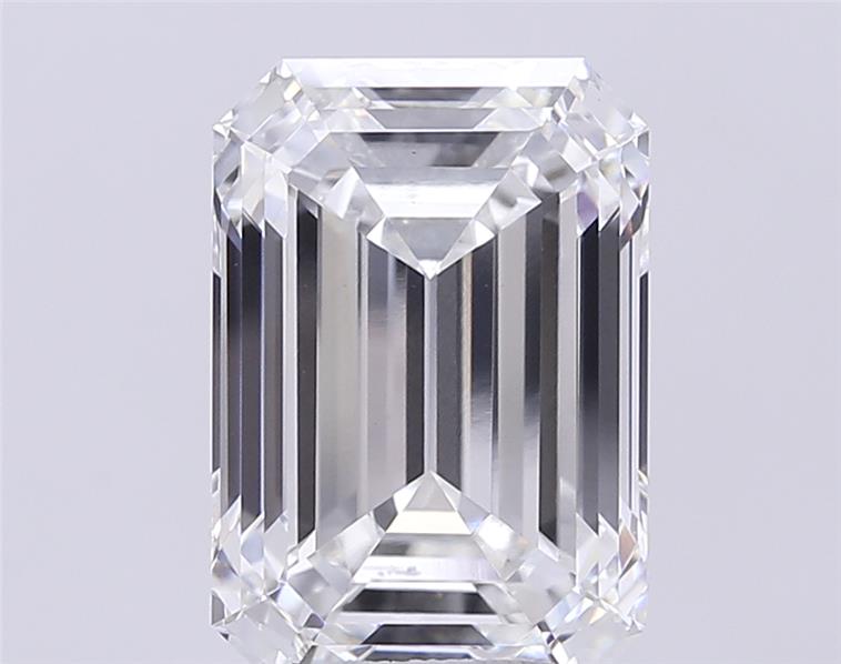 7.15 ct. emerald Lab Grown Diamond front image