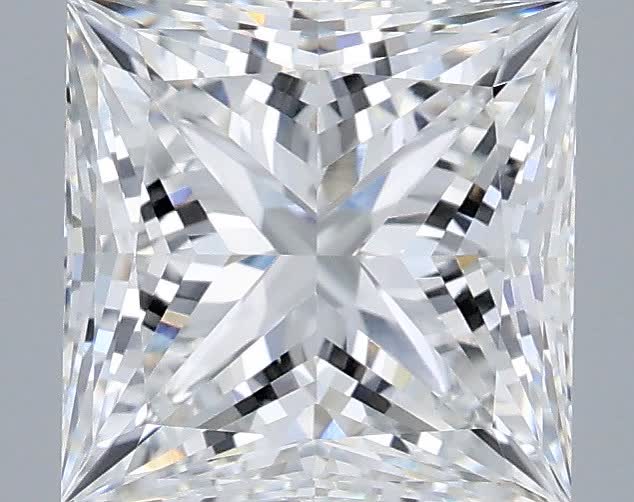 2.57 ct. princess Lab Grown Diamond front image