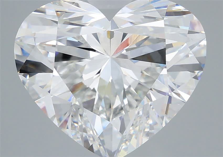 6.04 ct. heart Lab Grown Diamond front image