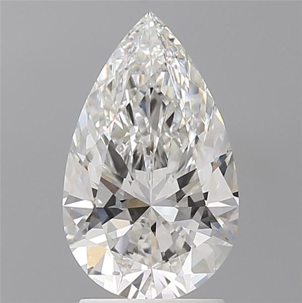 2.10 ct. pear Lab Grown Diamond front image