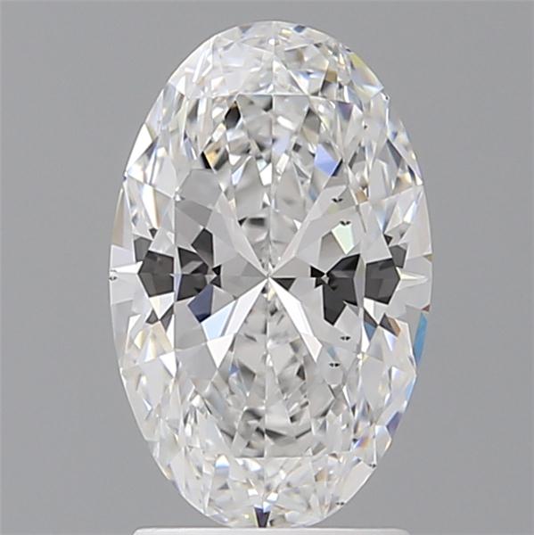 2.01 ct. oval Lab Grown Diamond front image