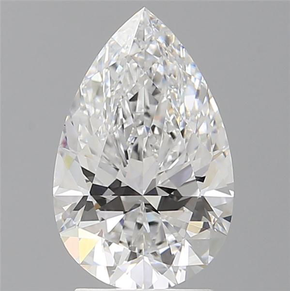 2.60 ct. pear Lab Grown Diamond front image