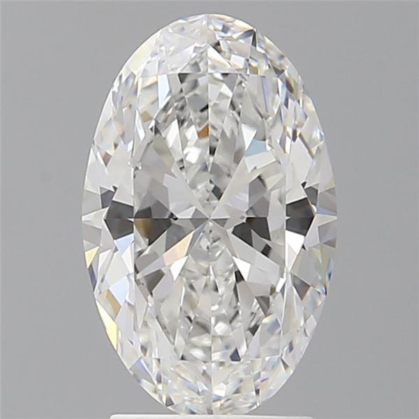 2.60 ct. oval Lab Grown Diamond front image