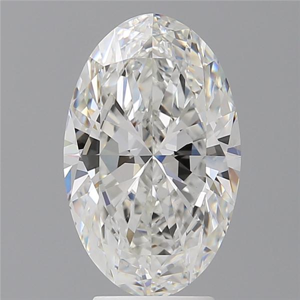 4.02 ct. oval Lab Grown Diamond front image