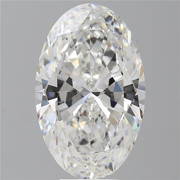7.56 ct. oval Lab Grown Diamond front image