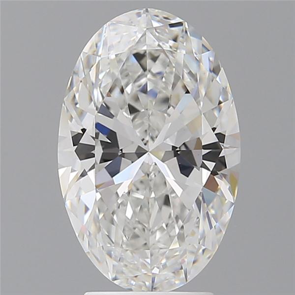 3.53 ct. oval Lab Grown Diamond front image