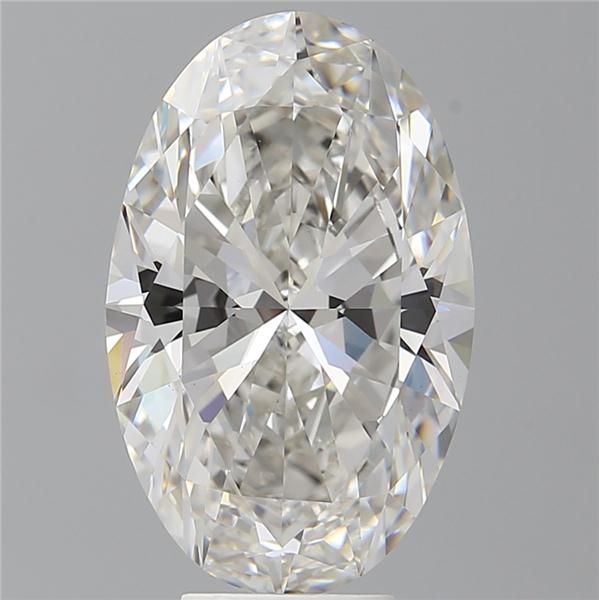 6.55 ct. oval Lab Grown Diamond front image
