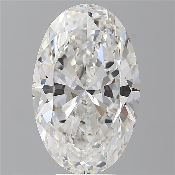7.10 ct. oval Lab Grown Diamond front image