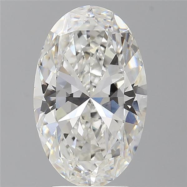 3.98 ct. oval Lab Grown Diamond front image