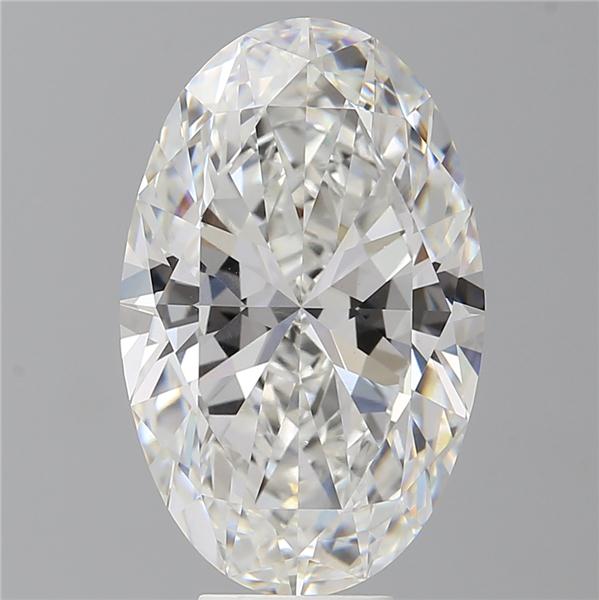 8.07 ct. oval Lab Grown Diamond front image