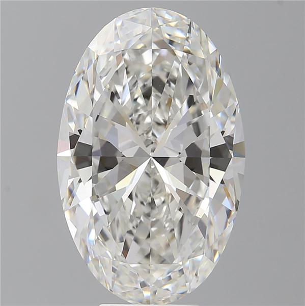 8.60 ct. oval Lab Grown Diamond front image