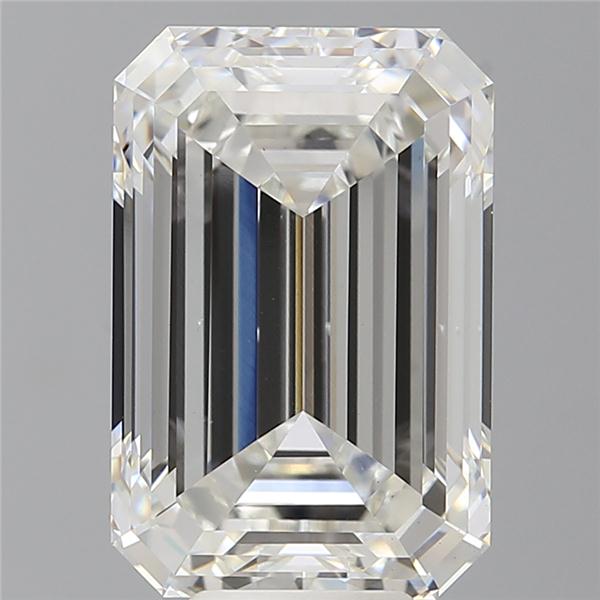 8.60 ct. emerald Lab Grown Diamond front image