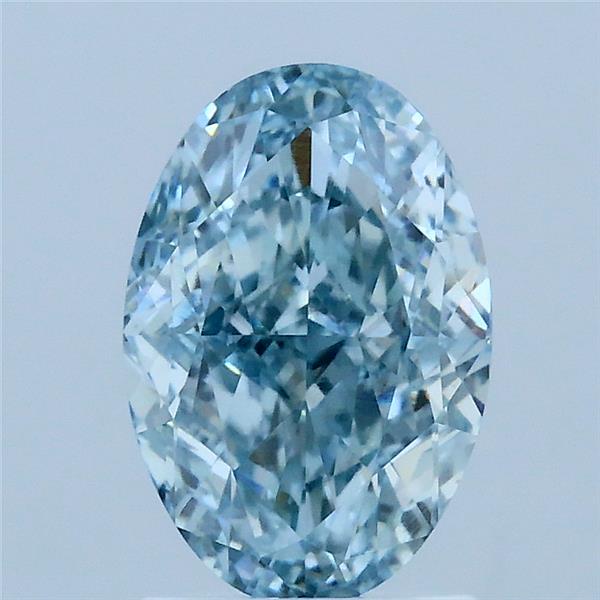 2.12 ct. oval Lab Grown Diamond front image
