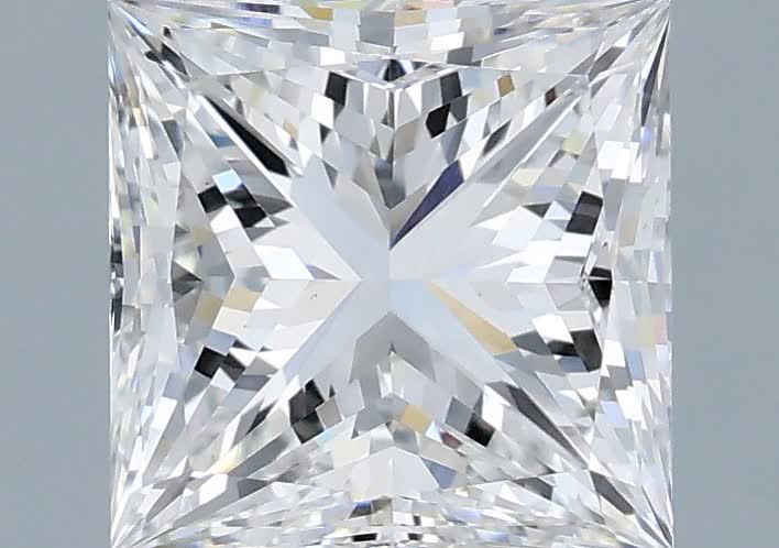 2.01 ct. princess Lab Grown Diamond front image