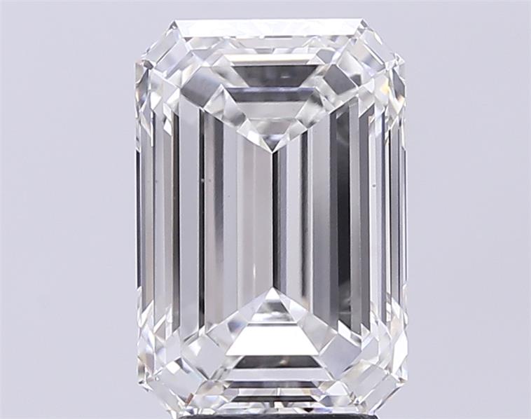 5.15 ct. emerald Lab Grown Diamond front image