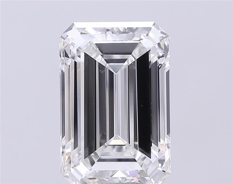 8.02 ct. emerald Lab Grown Diamond front image