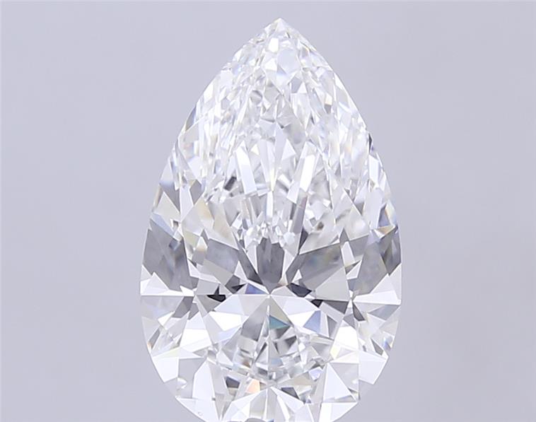 9.50 ct. pear Lab Grown Diamond front image