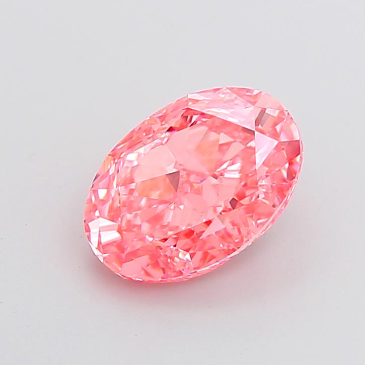 5.13 ct. oval Lab Grown Diamond front image