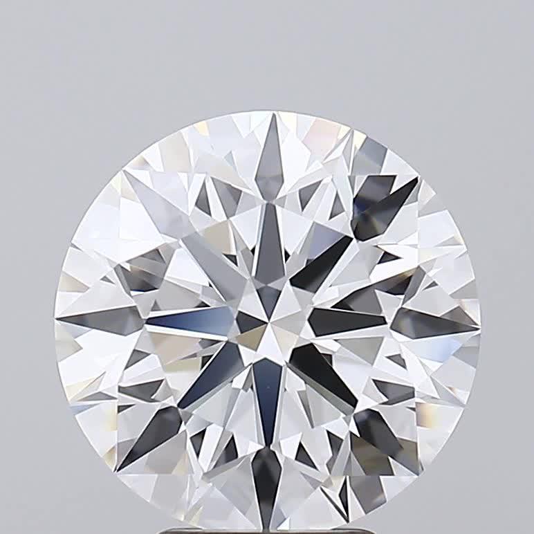5.30 ct. round Lab Grown Diamond front image
