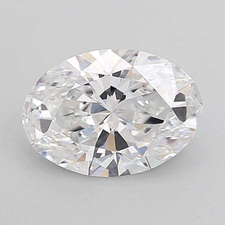 3.20 ct. oval Lab Grown Diamond front image