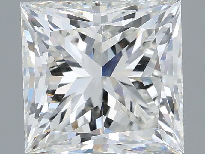2.02 ct. princess Lab Grown Diamond front image