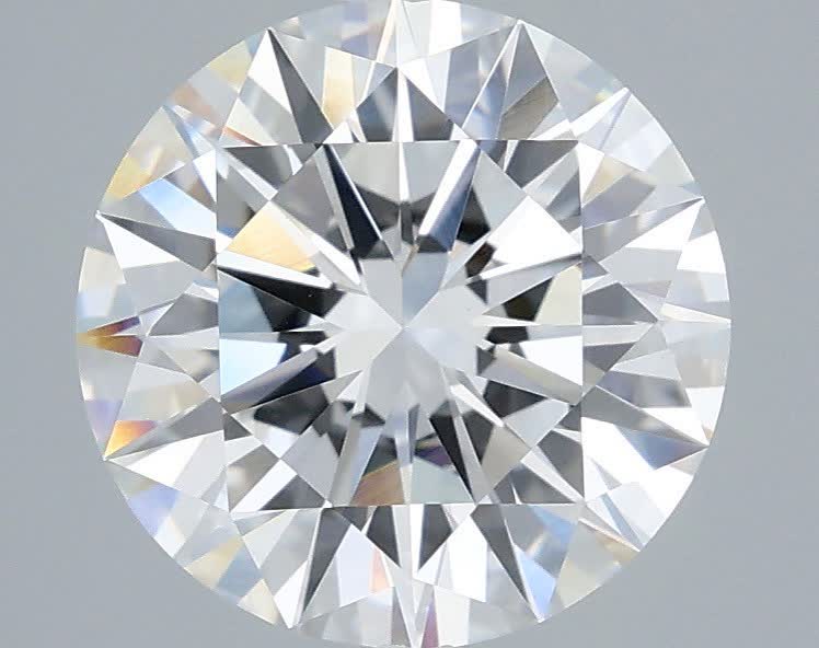 2.85 ct. round Lab Grown Diamond front image