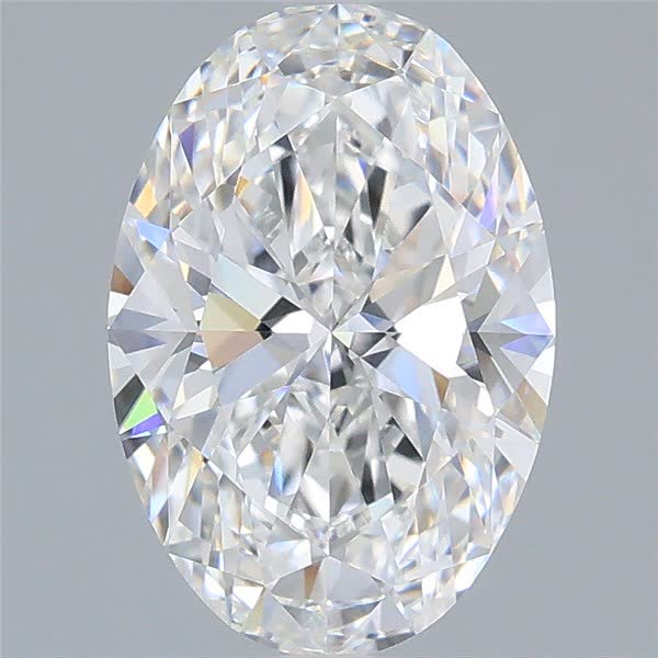 2.14 ct. oval Lab Grown Diamond front image