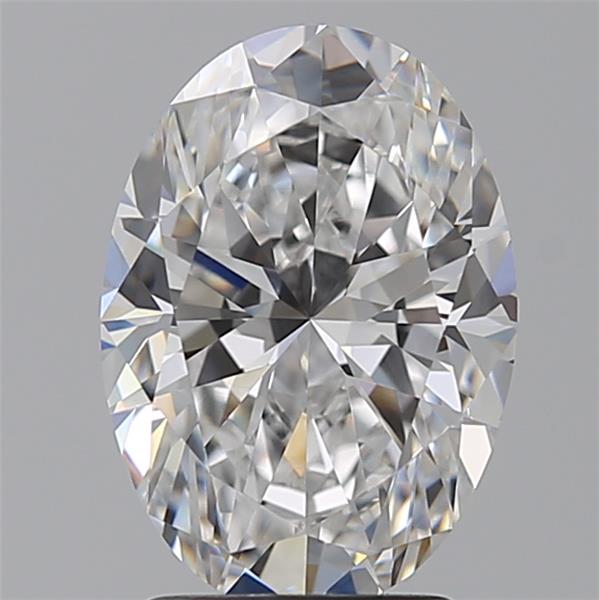 2.56 ct. oval Lab Grown Diamond front image