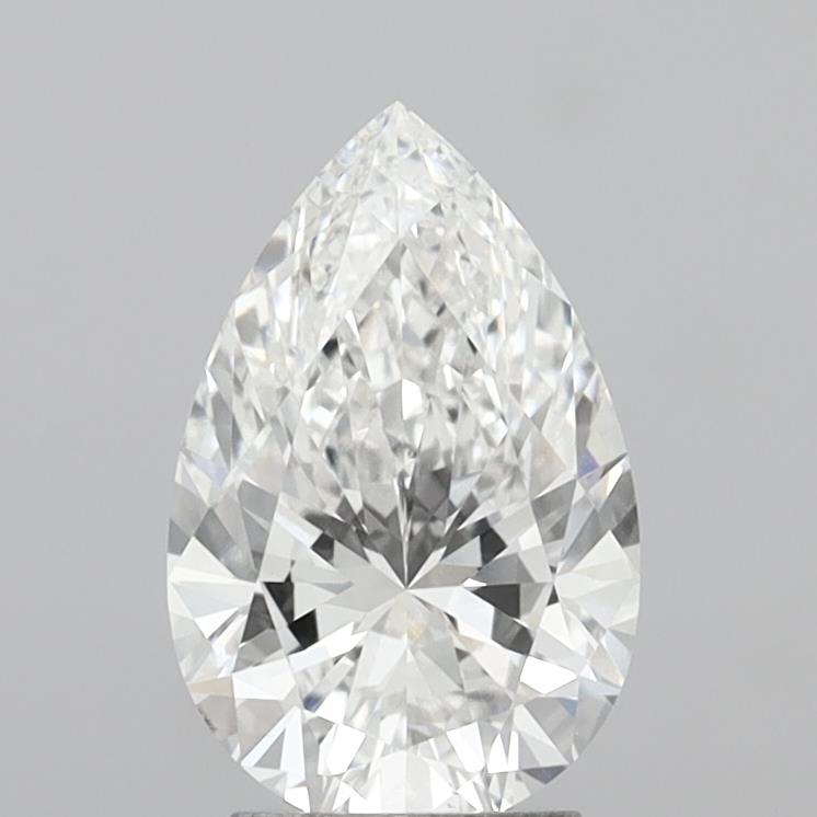 3.03 carat f VS1 EX Cut IGI pear diamond