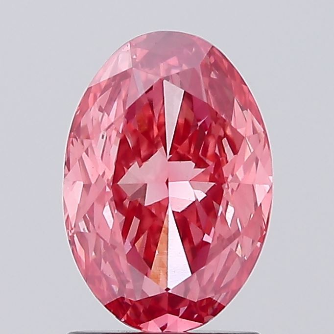 1.56 ct. oval Lab Grown Diamond front image