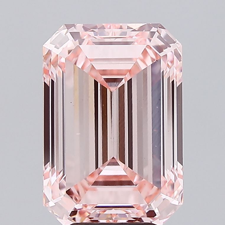 6.27 ct. emerald Lab Grown Diamond front image