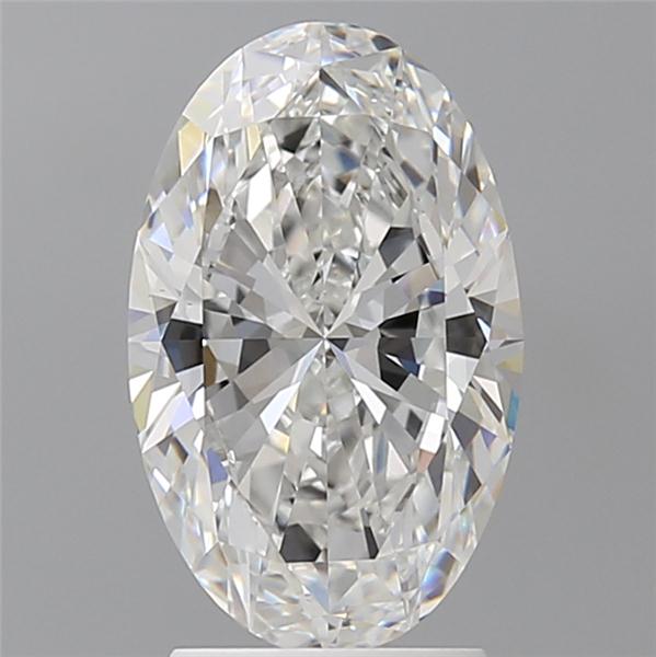 2.58 ct. oval Lab Grown Diamond front image