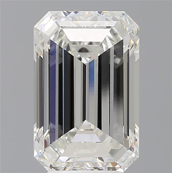 4.55 ct. emerald Lab Grown Diamond front image